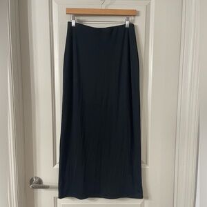 Abercrombie and Fitch Black Knit Maxi Skirt